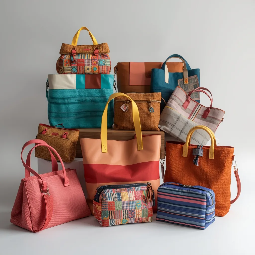 Bag upcycling transformation service visual